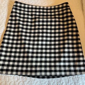 J Crew Buffalo Check Skirt